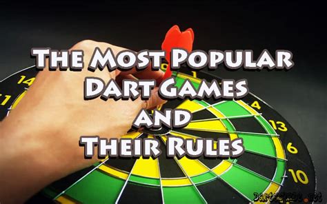 rules of darts game|The Most Popular Dart Games and Their Rules.